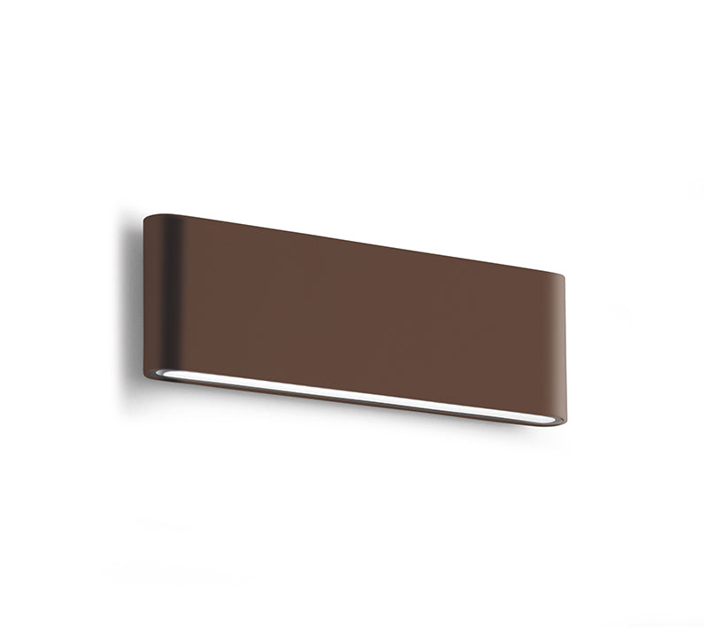 GEALUCE Applique slim in alluminio bianco-antracite-marrone IP54 LED GEALUCE Applique slim in alluminio bianco-antracite-marrone IP54 LED